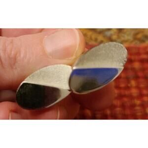 Vintage Swank Cufflinks Silver Tone